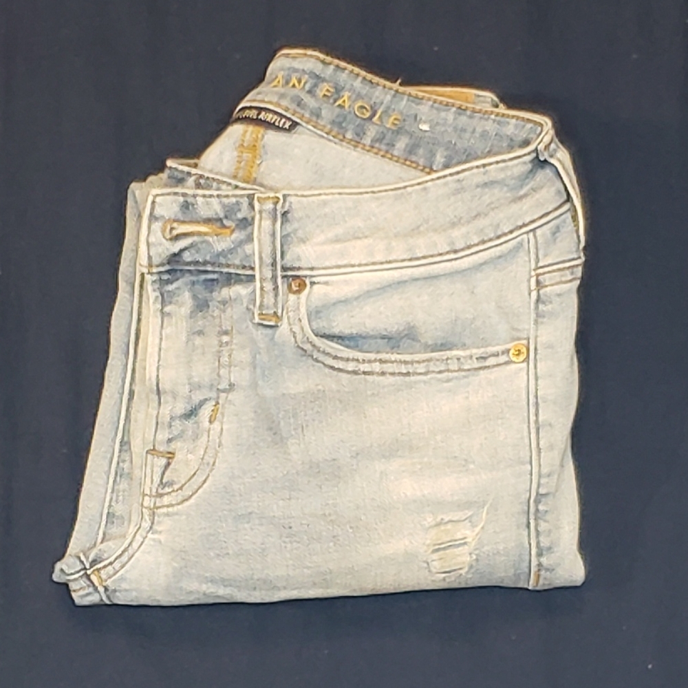 AE Men's 28x28 Distressed Skinny
